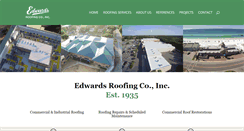 Desktop Screenshot of edwardsroofing.com